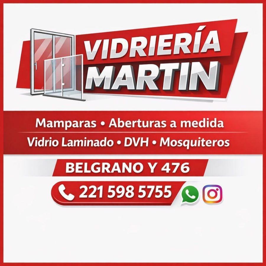 Logo de Vidriería Martin