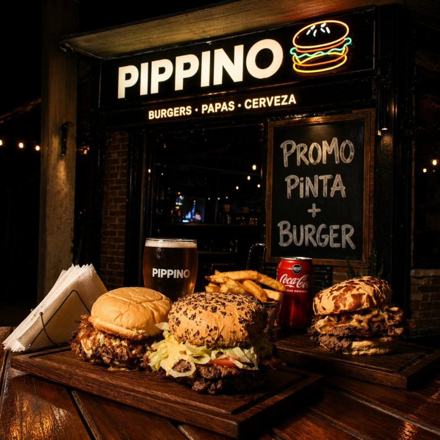 Logo de PIPPINO BURGERS