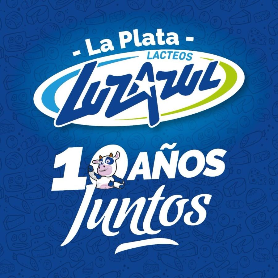 Logo de Lacteos Luz Azul