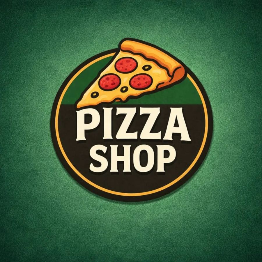 Logo de Pizza Shop