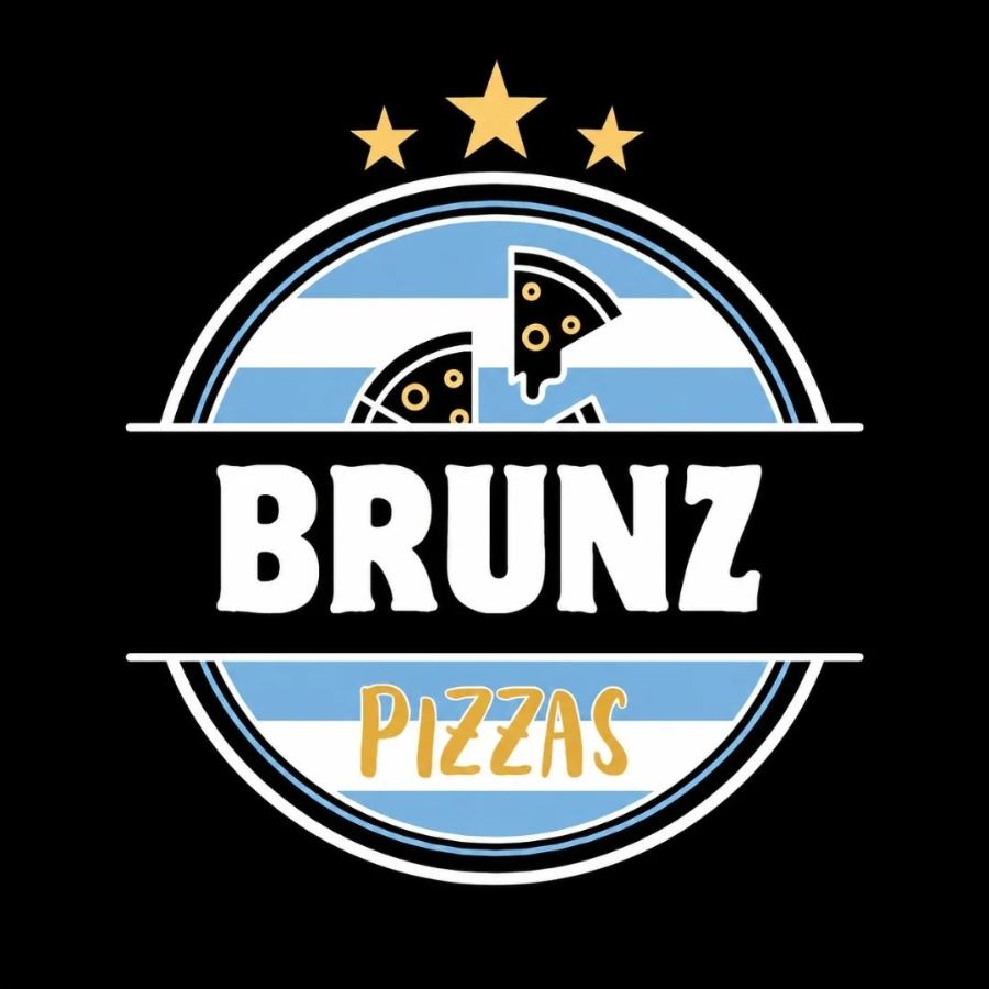 Logo de Brunz pizzas