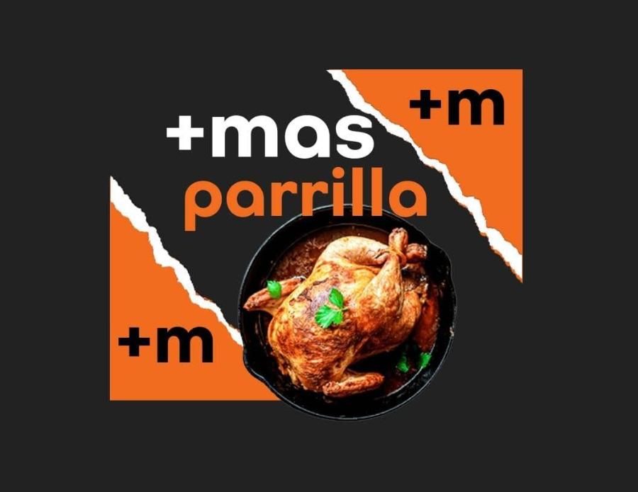 Logo de +mas Parrilla & Rotisería